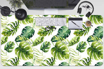 Full desk pad exotic leaves