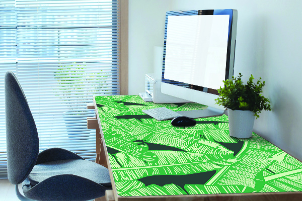 Full desk protector exotic palms