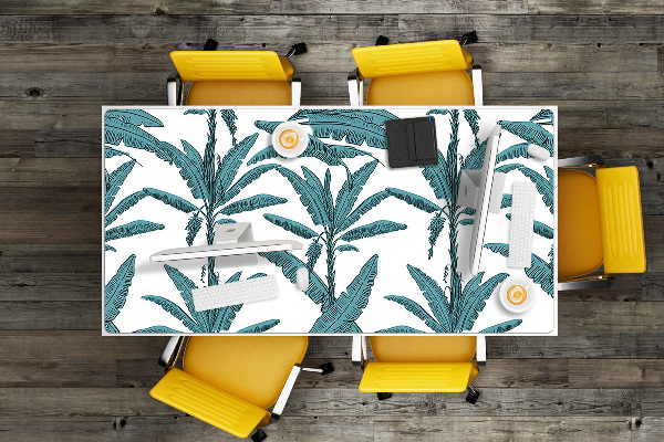 Desk pad palm branches