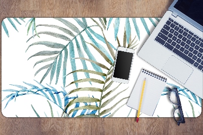 Full desk pad tropical leaves