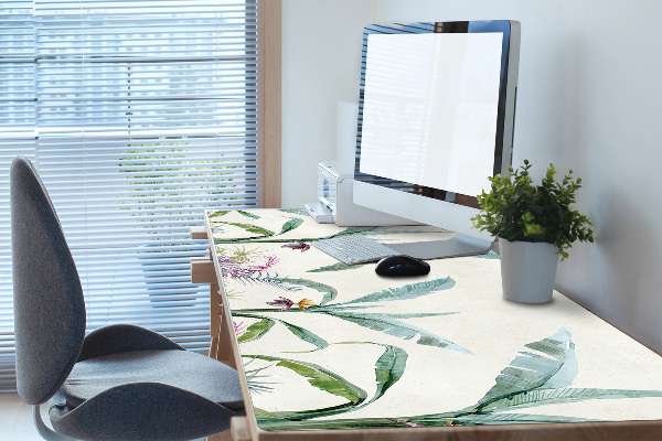Desk mat jungle vegetation