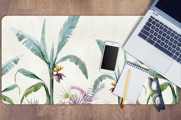Desk mat jungle vegetation