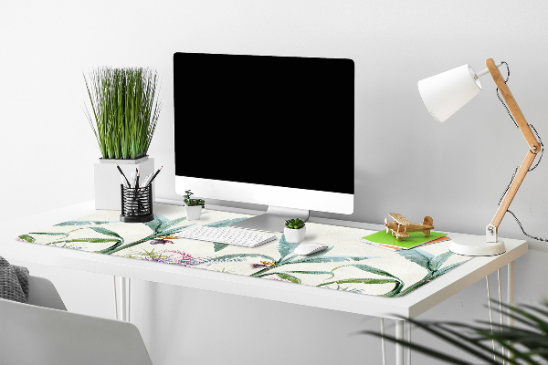 Desk mat jungle vegetation