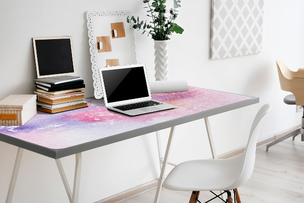 Full desk protector candy stains