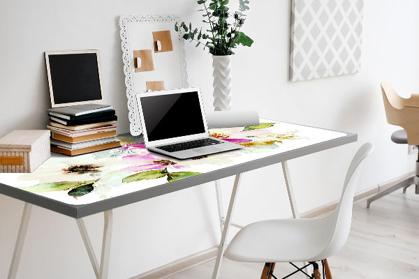 Full desk mat Bouquet of flowers