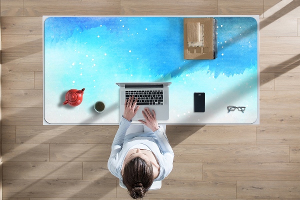 Full desk mat painted sky