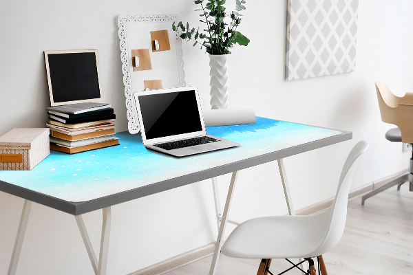 Full desk mat painted sky