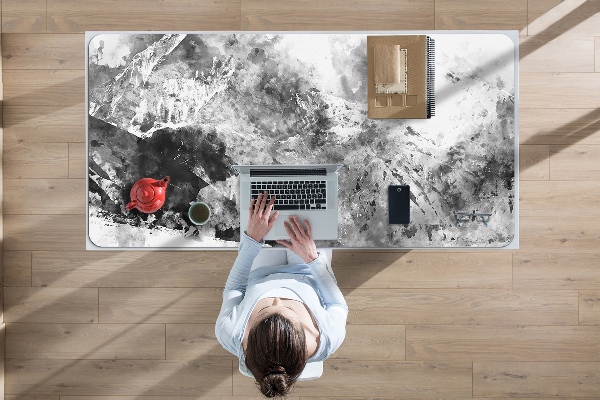 Full desk mat mountain landscape