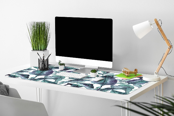 Full desk pad exotic leaves