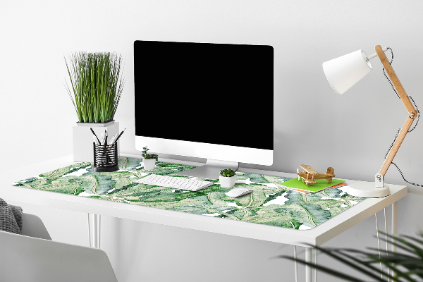 Full desk protector banana leaves