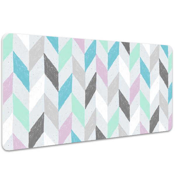 Full desk pad Herringbone fabric
