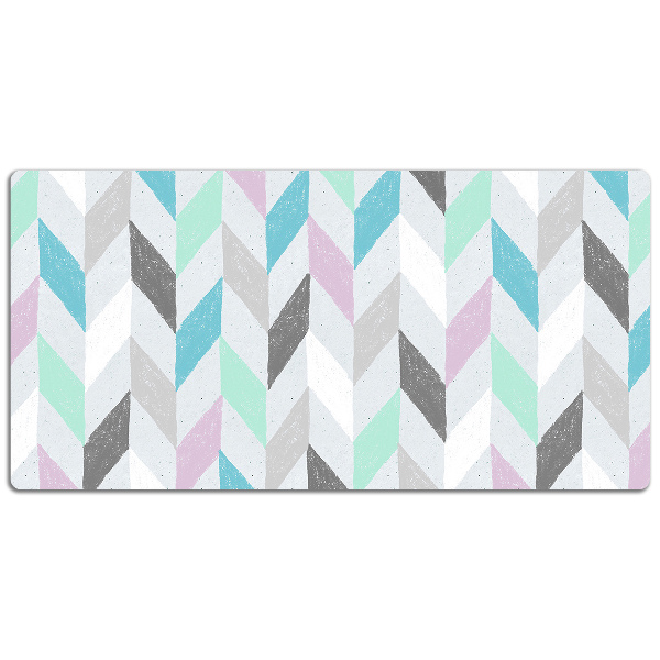 Full desk pad Herringbone fabric