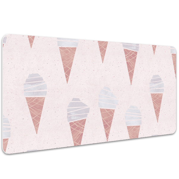 Full desk mat Ice cream wafelku