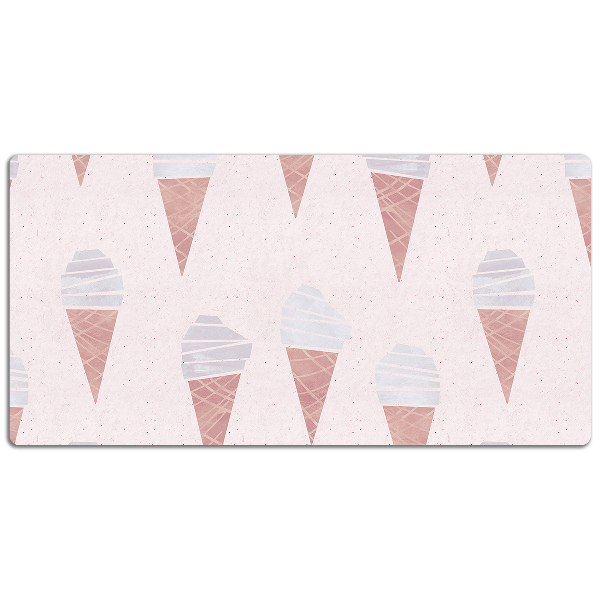 Full desk mat Ice cream wafelku