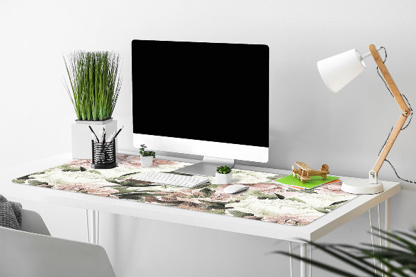Desk mat Vintage bouquet of roses