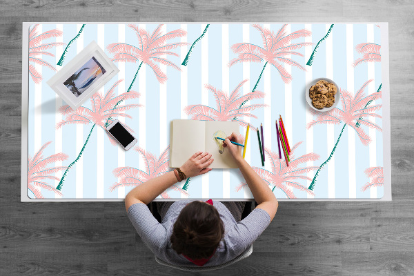 Full desk mat palm leaves
