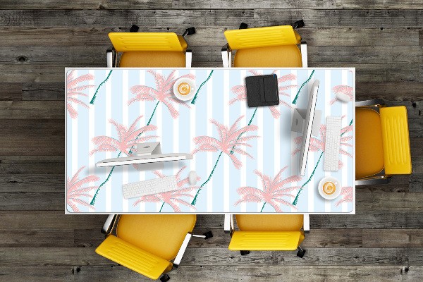 Full desk mat palm leaves