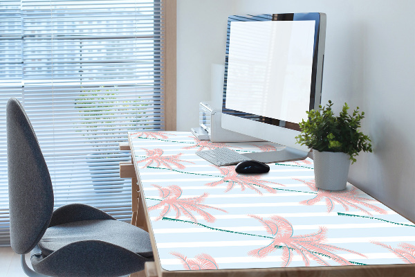 Full desk mat palm leaves