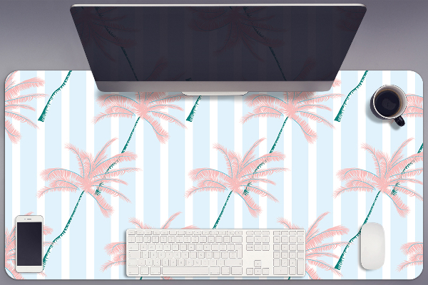 Full desk mat palm leaves