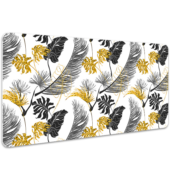 Full desk protector tropical Gold