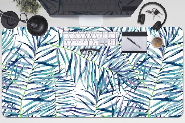 Full desk pad exotic leaves