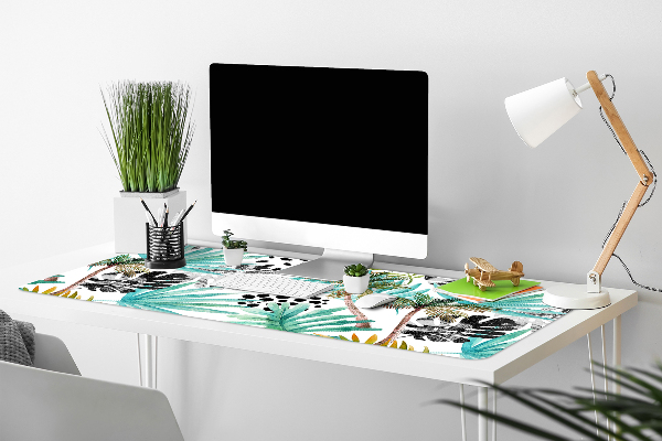 Full desk mat Palm trees and leaves