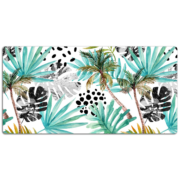 Full desk mat Palm trees and leaves