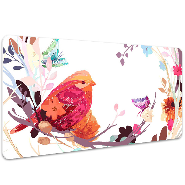 Desk pad Birds on a branch