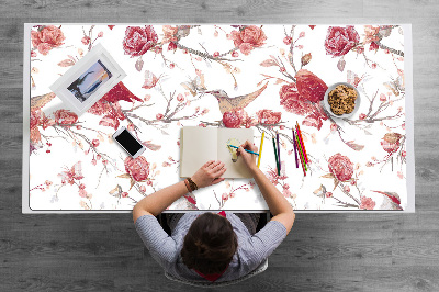 Full desk mat red birds