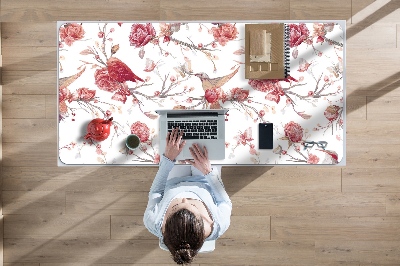 Full desk mat red birds