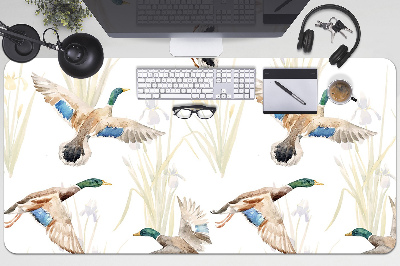 Large desk mat for children ducks