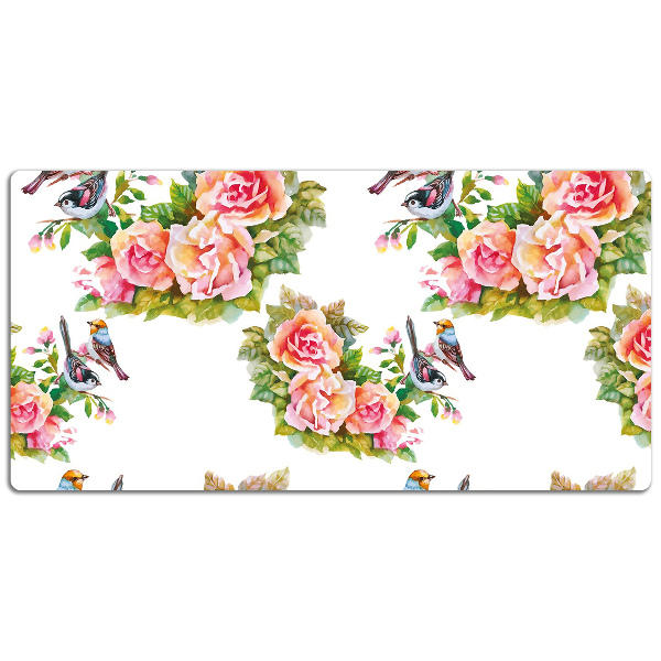Desk pad Birds on a branch