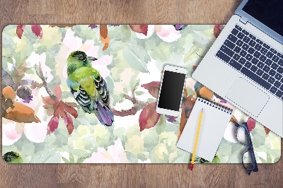 Full desk protector exotic birds