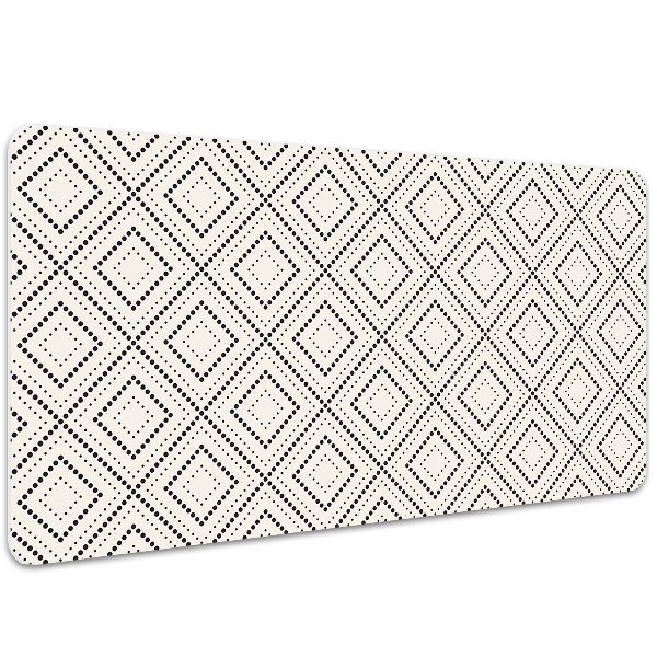 Full desk pad geometric pattern