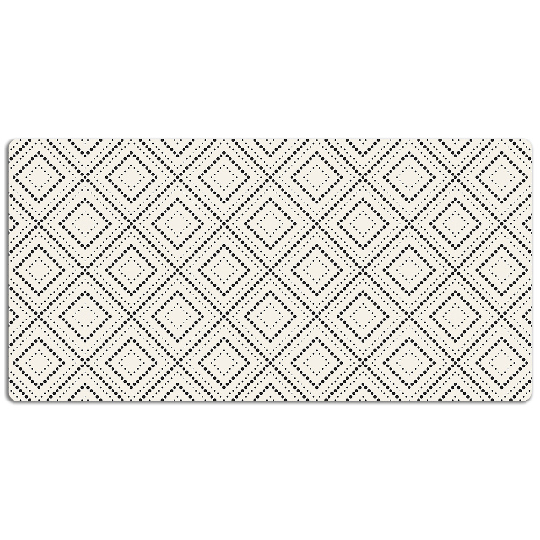 Full desk pad geometric pattern