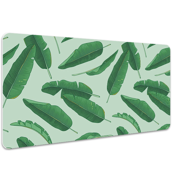Full desk protector banana leaves