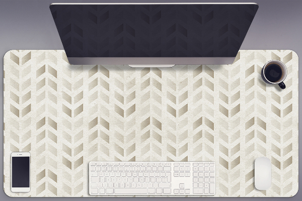 Large desk mat table protector Gold vectors