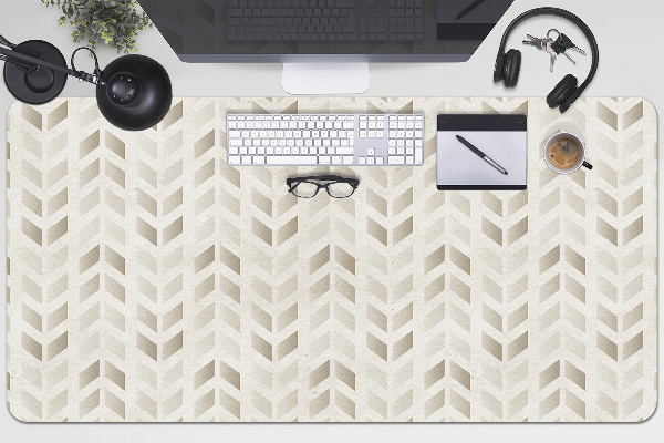 Large desk mat table protector Gold vectors