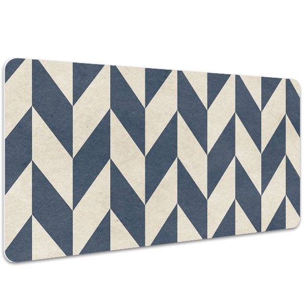 Large desk mat table protector gray vectors