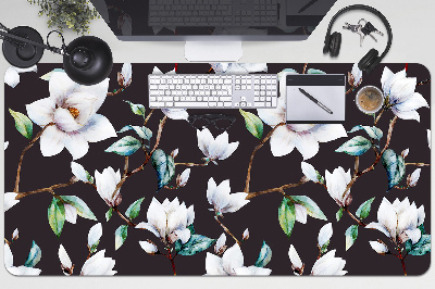 Desk pad painted flowers