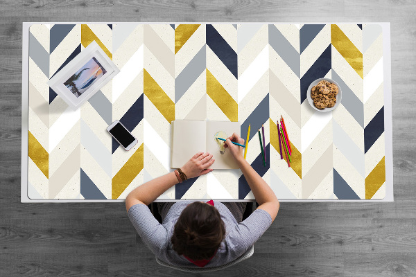 Full desk protector colorful vectors