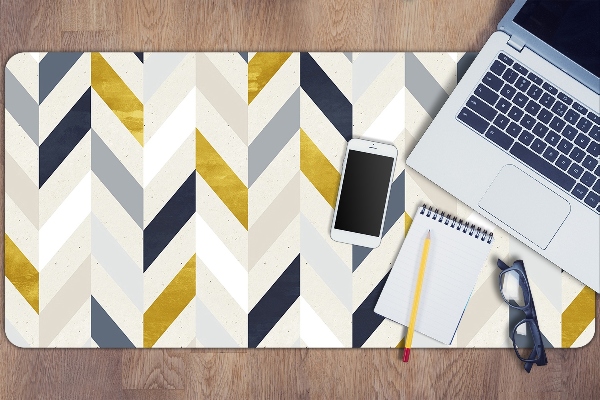 Full desk protector colorful vectors