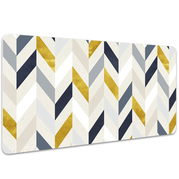 Full desk protector colorful vectors