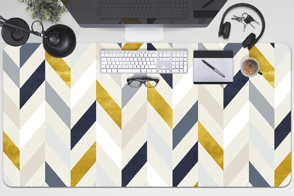 Full desk protector colorful vectors