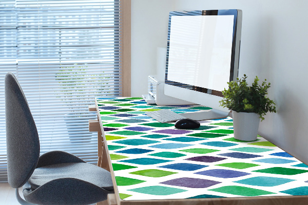 Full desk mat colorful patterns