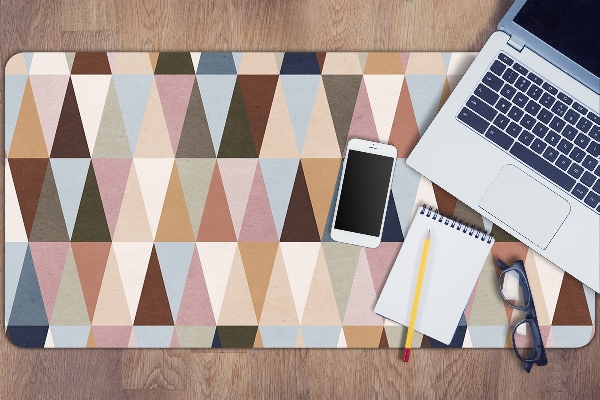 Large desk mat for children retro mural