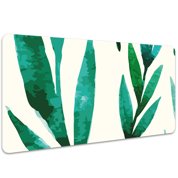 Large desk mat for children Leaf
