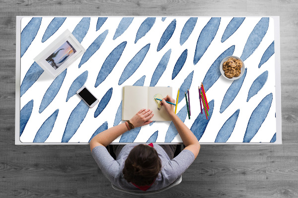Desk pad ink stains