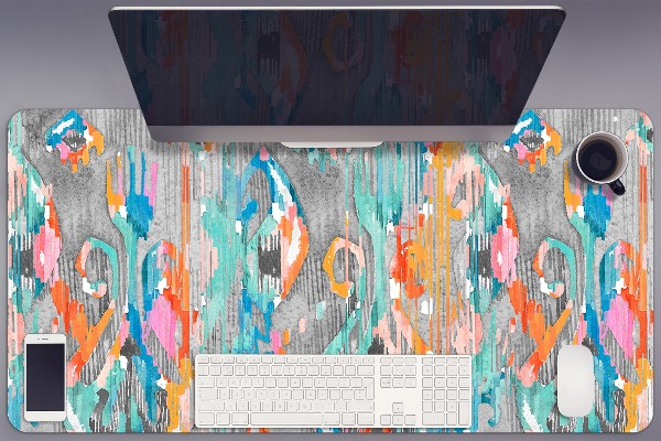 Large desk mat for children Graffiti