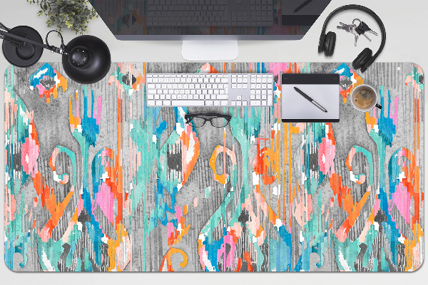 Large desk mat for children Graffiti
